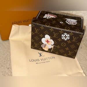 Brown Monogram Storage Box with  Character Motifs